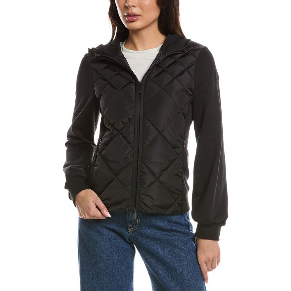 Moncler Womens  Quilted Jacket, Black